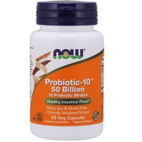 NOW PROBIOTIC 10 50 BILLION CAPS 50'S