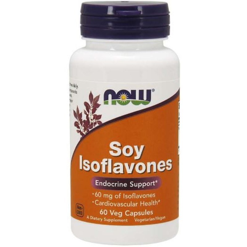 NOW SOY ISOFLAVONES VEGICAPS 120'S