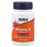 NOW VITAMIN A 10,000IU  SOFTGELS 100S 