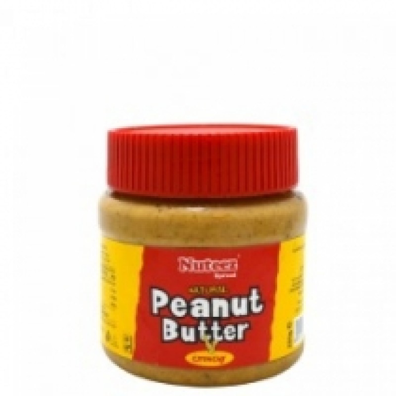 NUTEEZ CRUNCHY PEANUT BUTTER 250G