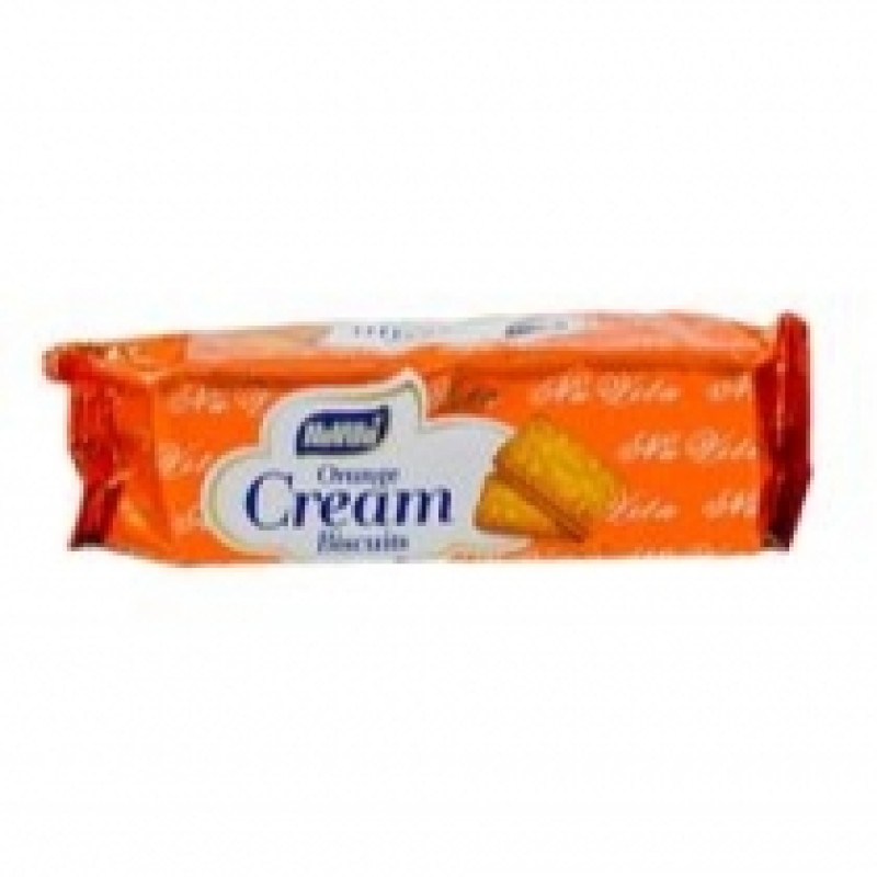 NUVITA ORANGE CREAM BISCUITS 75G