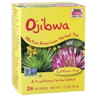 NOW OJIBWA HERBAL CLEANSING TEA BAGS 24'S