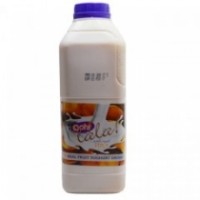 OOH! LALA PEACH YOGHURT 1 LITRE