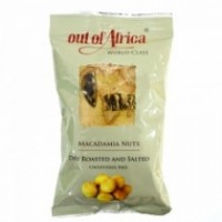 Out Of Africa Macadamia Nuts Dry Roasted and Salted 250g 