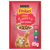 Purina Friskies Cat Food In Gravy With Chicken ForJunior Cats85g