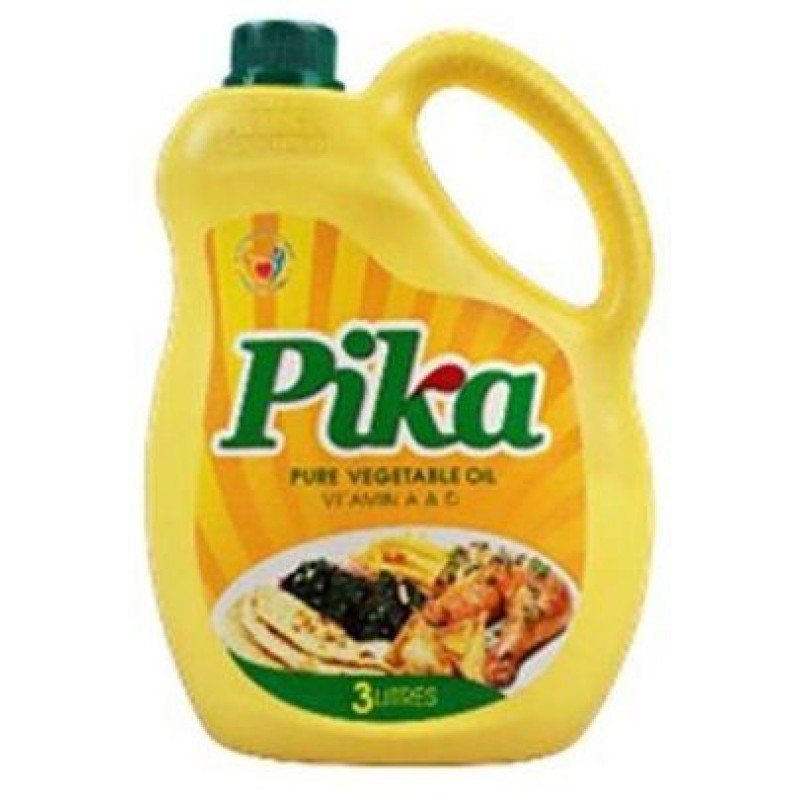 PIKA PURE VEGETABLE OIL 3L