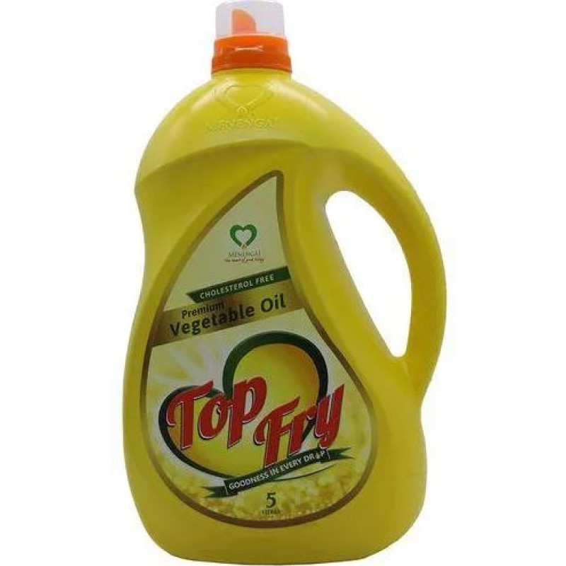 TOP FRY PURE VEGETABLE OIL 5L