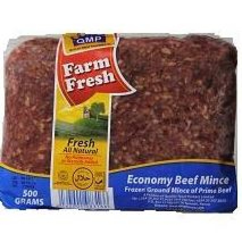 QMP ECONOMY BEEF MINCE 500G