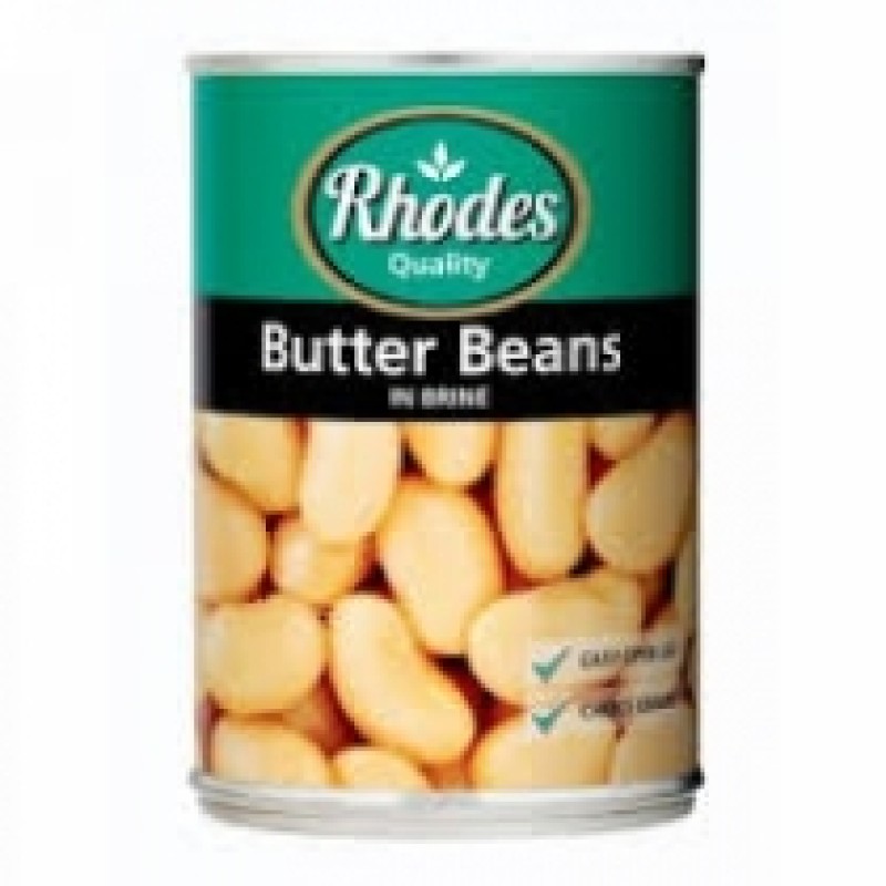 RHODES BUTTER BEANS IN BRINE 410G