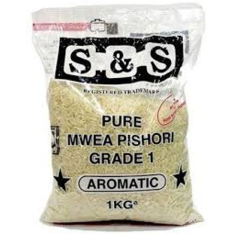 S&S PURE MWEA PISHORI RICE 1KG