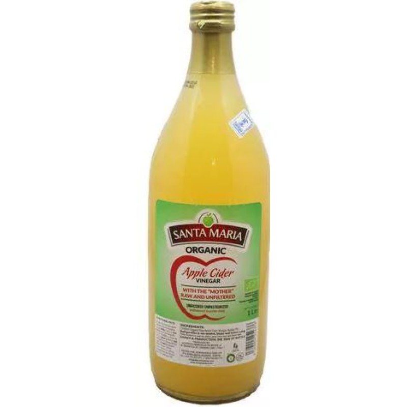 SANTA MARIA ORGANIC APPLE CIDER  VINEGAR 1L