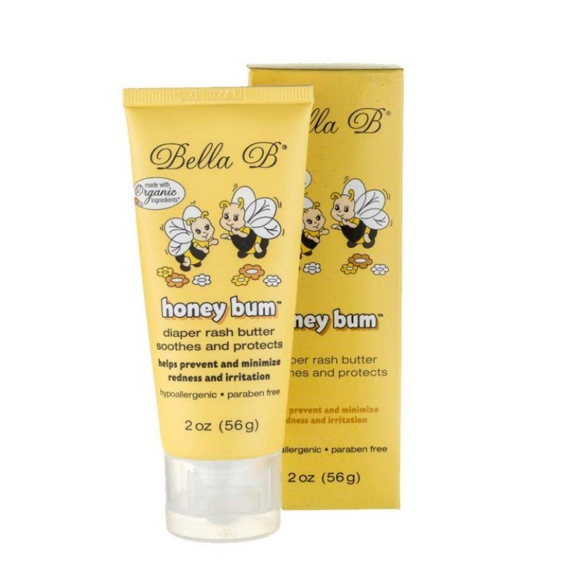 BELLA B HONEY BUM BABY DIAPER RASH BUTTER 2OZ/56G