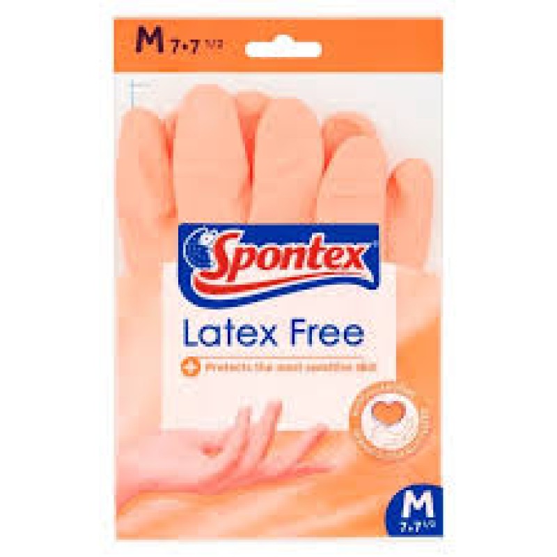 SPONTEX GLOVES MEDIUM SIZE