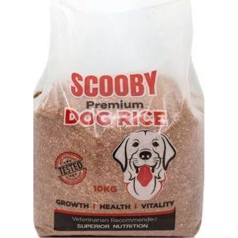 SCOOBY DOG RICE 10KG