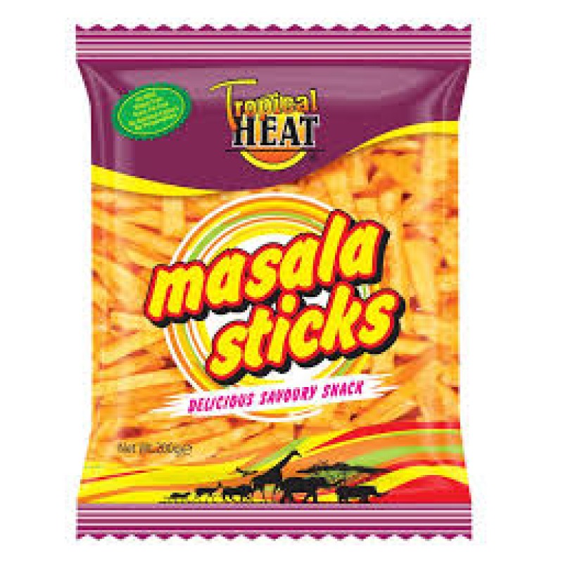 TROPICAL HEAT POTATO STICKS-MASALA STICKS 200G