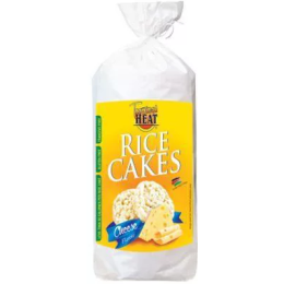 TROPICAL HEAT CHEESE RICE CAKES 165G