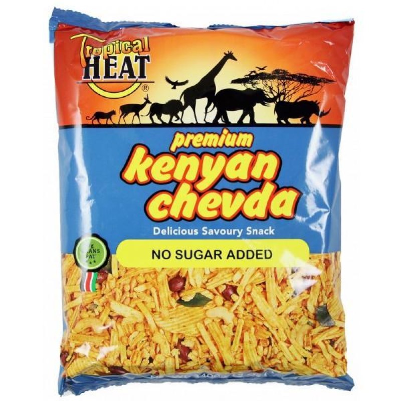 TROPICAL HEAT KENYAN CHEVDA NO SUGAR ADDED 340G