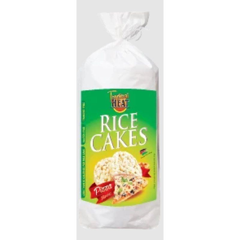 TROPICAL HEAT RICE CAKES-PIZZA FLAVOUR 165G