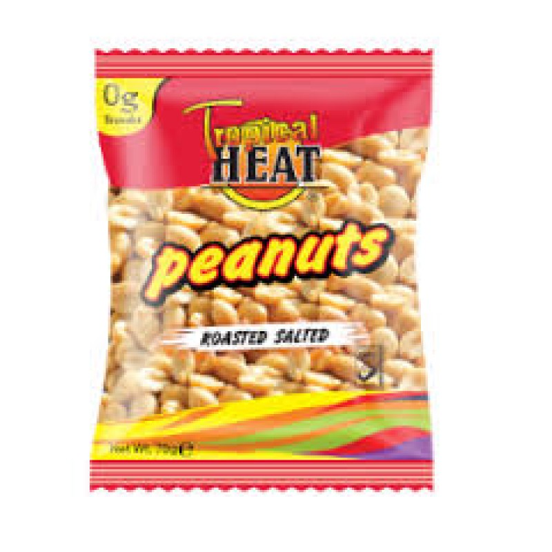 Tropical Heat Roasted Salted Peanuts 50g