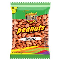 TROPICAL HEATS ROASTED PEANUTS 150g 