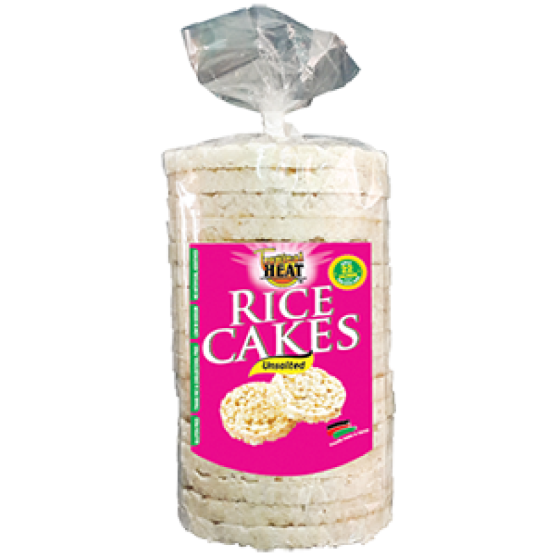 Tropical Heat Rice Cakes Unsalted 100g