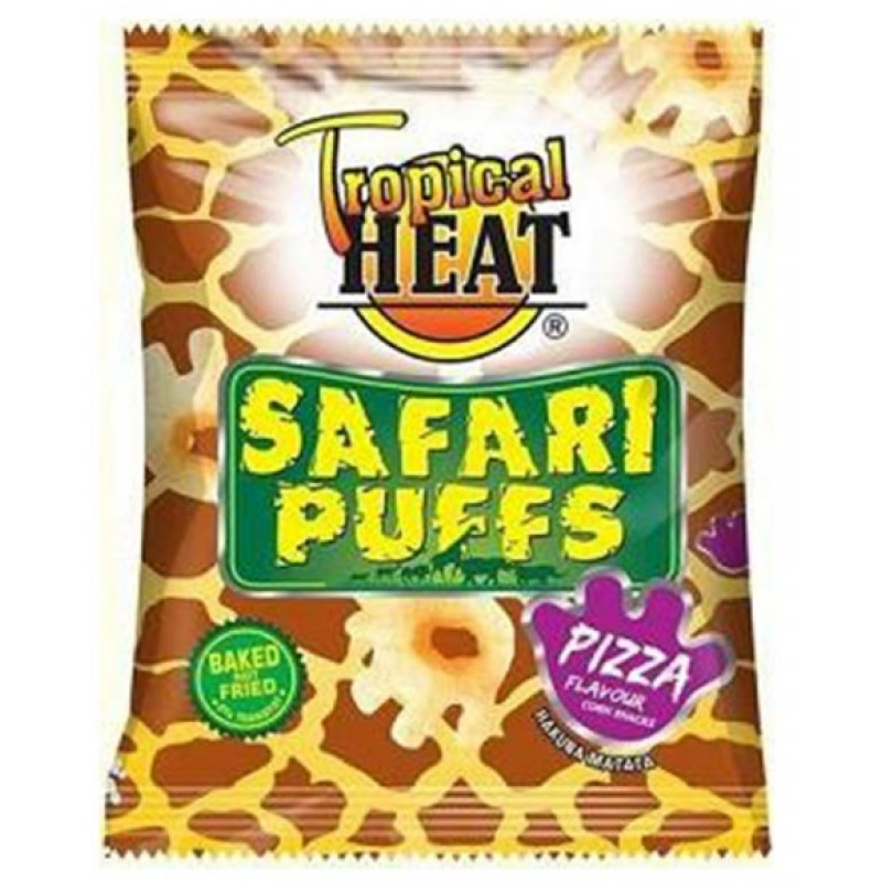 TROPICAL HEAT SAFARI PUFFS PIZZA 100G