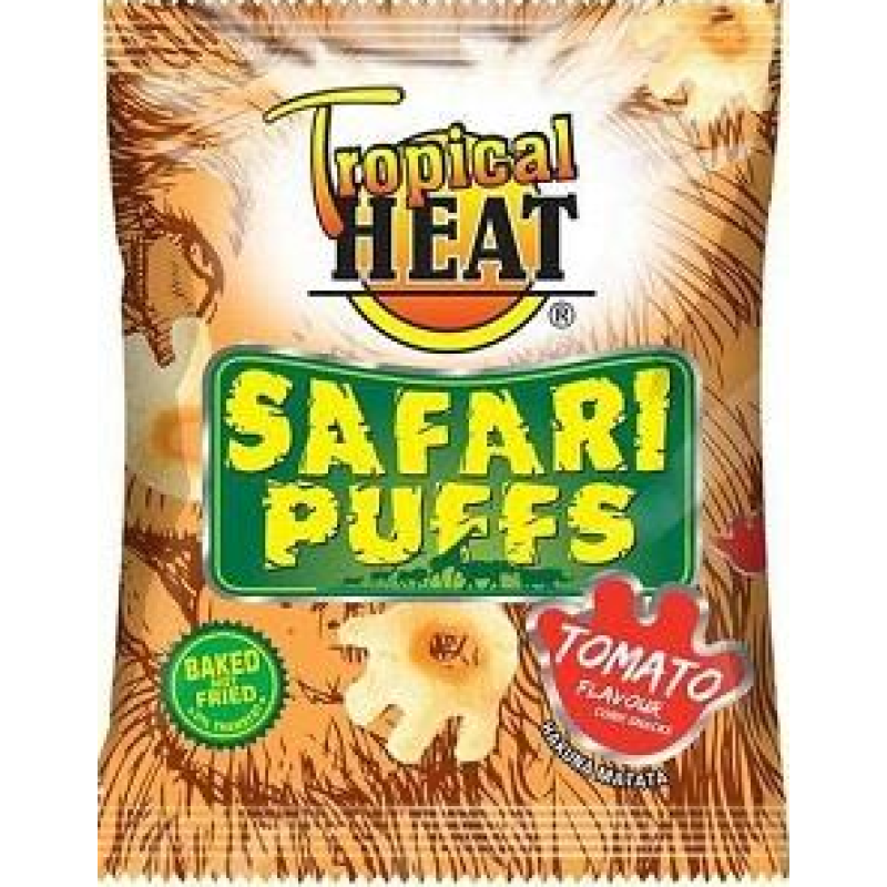 TROPICAL HEAT SAFARI PUFFS TOMATO 100G