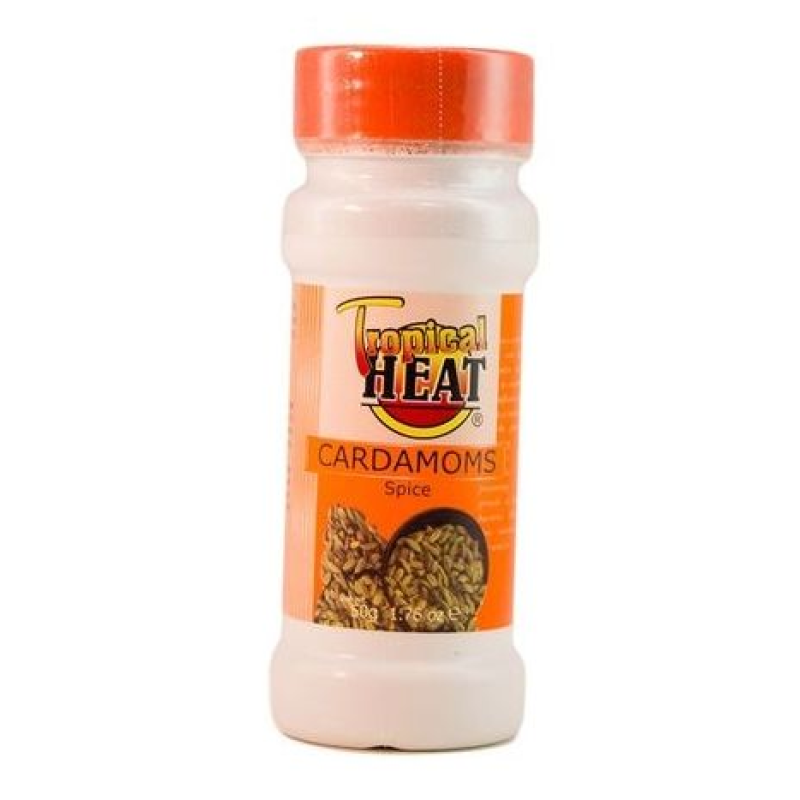 TROPICAL HEAT CARDAMOMS GROUND 50G