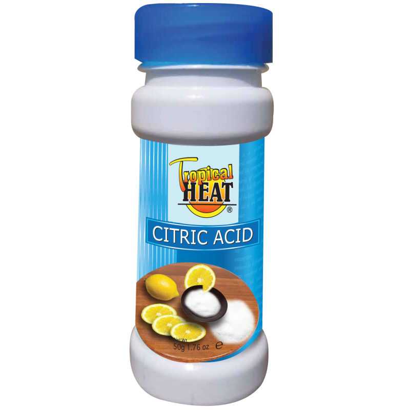 TROPICAL HEAT CITRIC ACID 50G