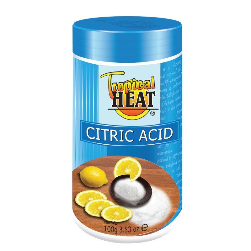 TROPICAL HEAT CITRIC ACID 100G