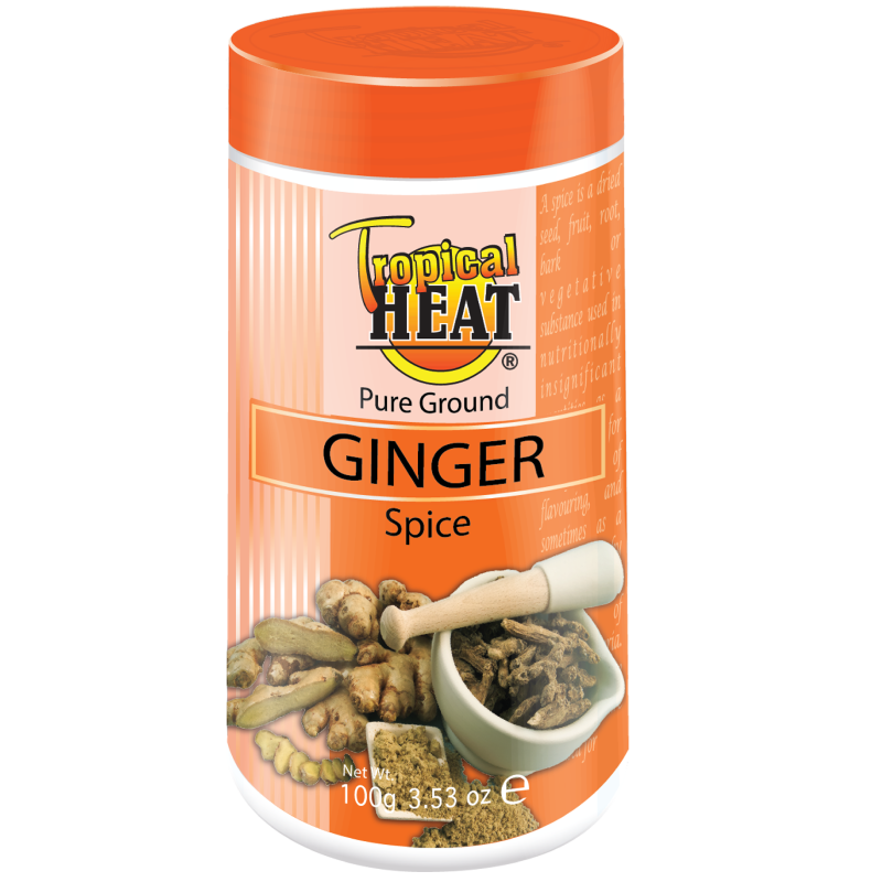 TROPICAL HEAT GINGER GROUND 100G