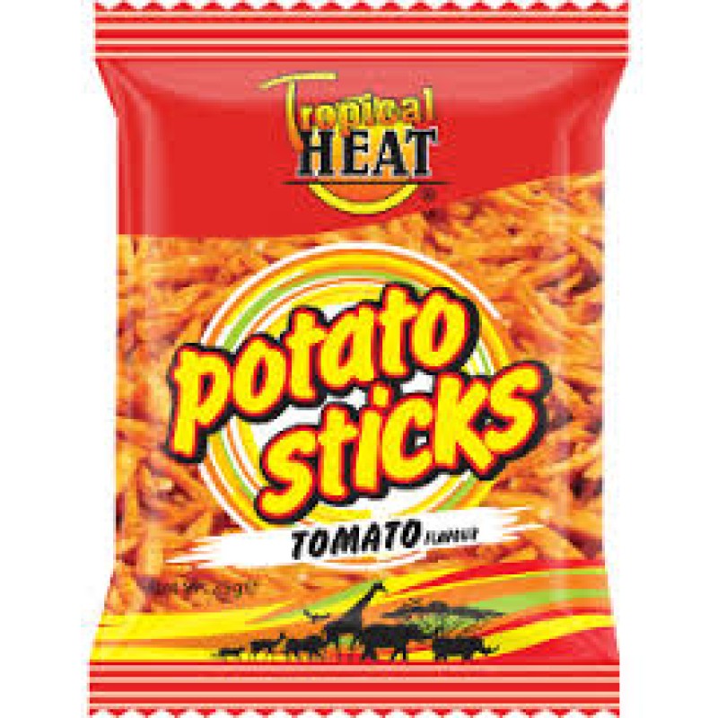 TROPICAL HEAT POTATO STICKS-TOMATO 50G