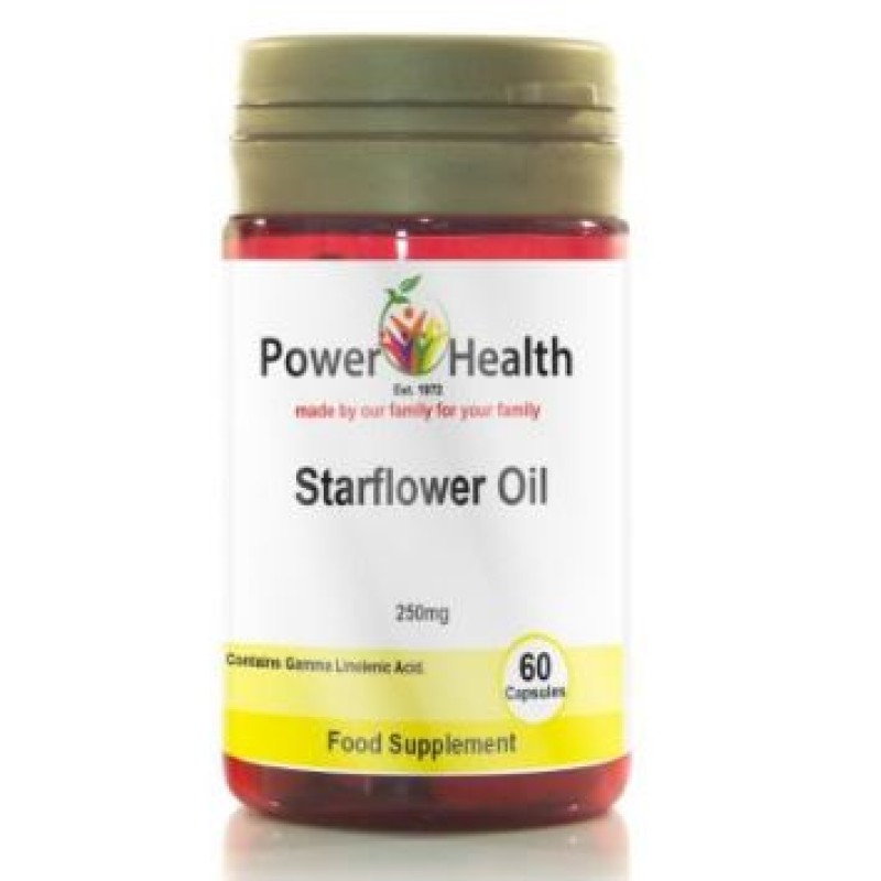 STARFLOWER OIL - 250MG (MINIMUM 20% GLA) - 60 CAPSULES