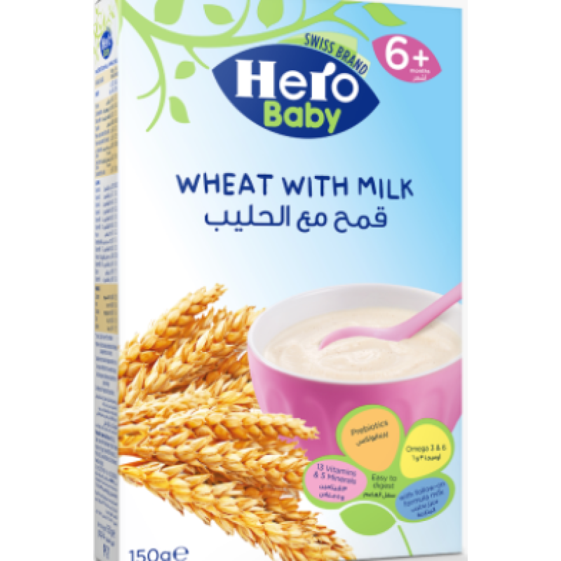 HERO BABY WHEAT WITH MILK