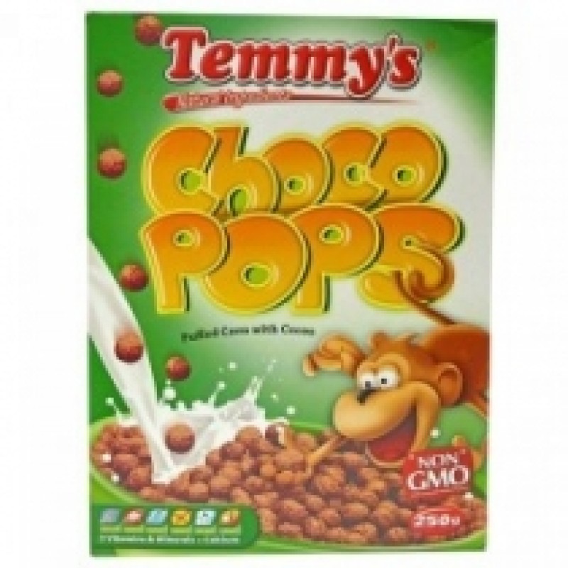 TEMMYS 500G CHOCO POPS