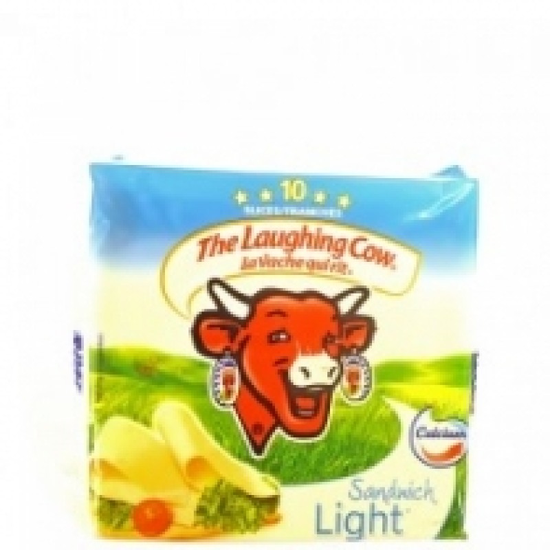 THE LAUGHING COW 10S 200G SANDWICH LIGHT CHEESE