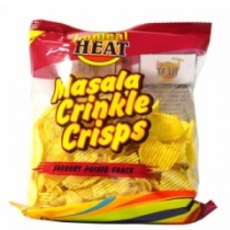 TROPICAL HEAT MASALA CRINKLE CRISPS 100G