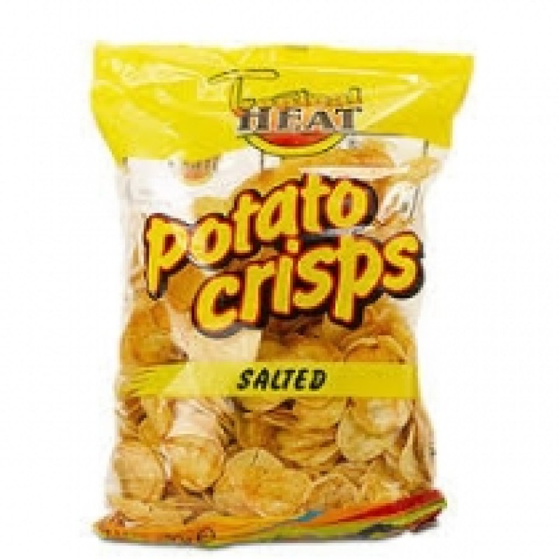 TROPICAL HEAT POTATO CRISPS SALTED CRISPS 100G 