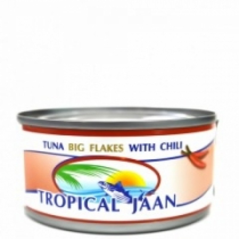 TROPICAL JAAN 185G TUNA BIG FLAKES WITH CHILLI