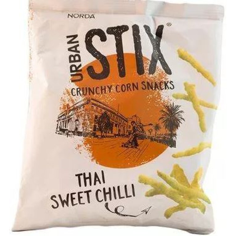 NORDA URBAN THAI STIX CHILLI CORN SNACKS 35G 