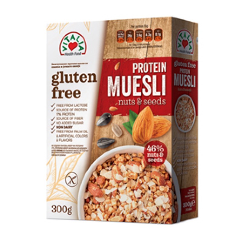 VITALIA PROTEIN MUESLI WITH NUTS 300 GMS