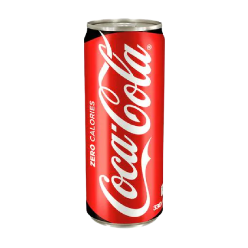 COCA COLA ZERO CAN 330ML