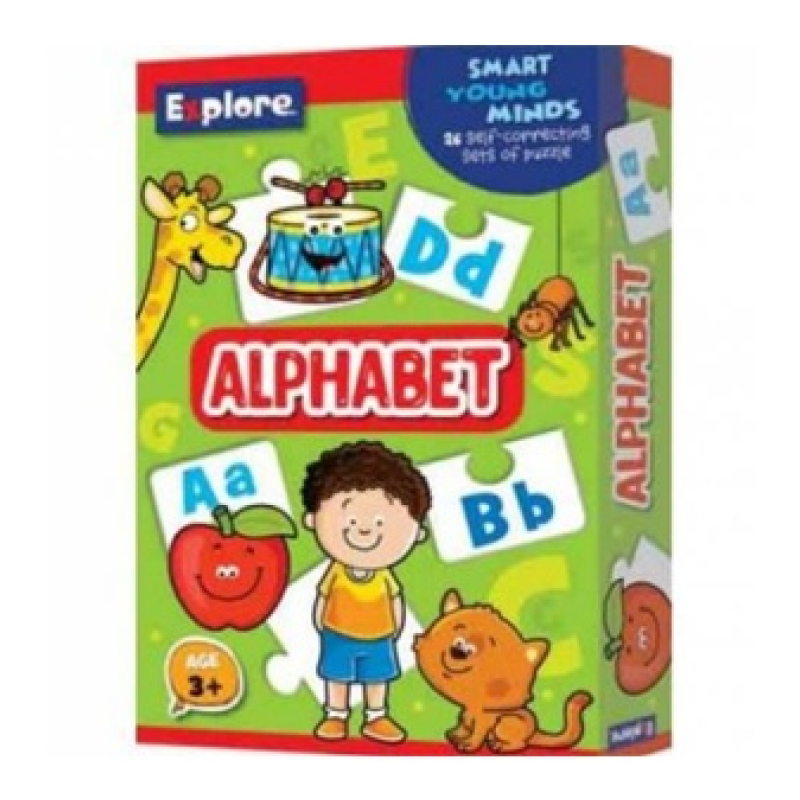 ALPHABET EDUCATION PUZZLE, 20 SELF CORRECTING SETS OF PUZZLE