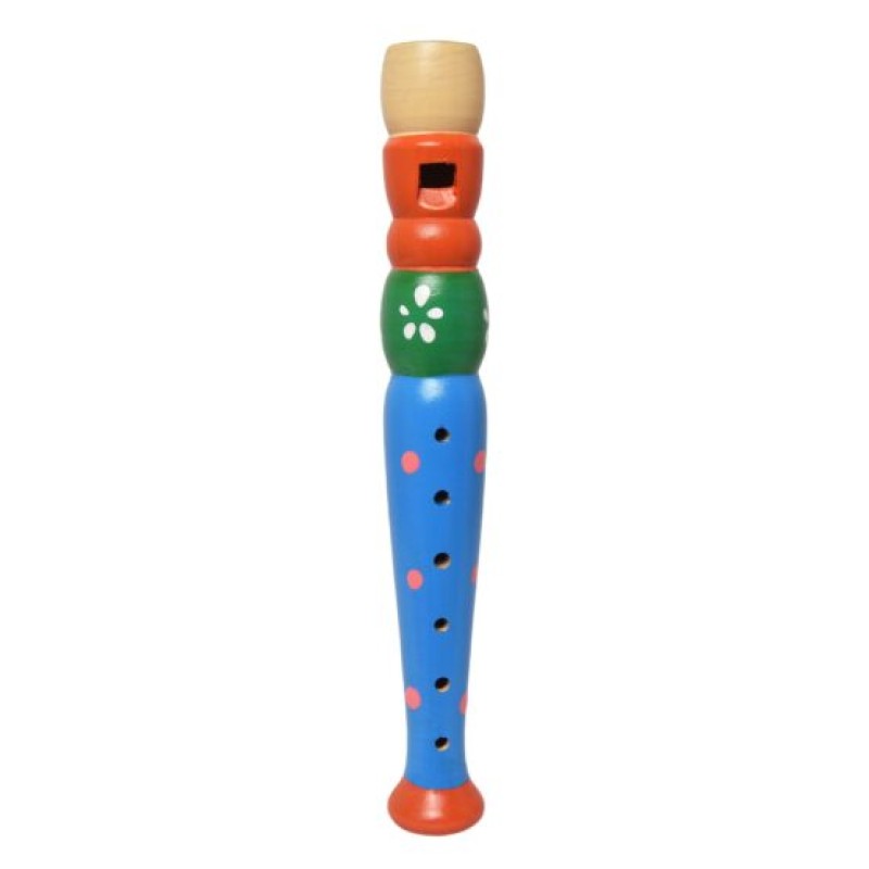 GRACE PAK BLUE WOODEN FLUTE