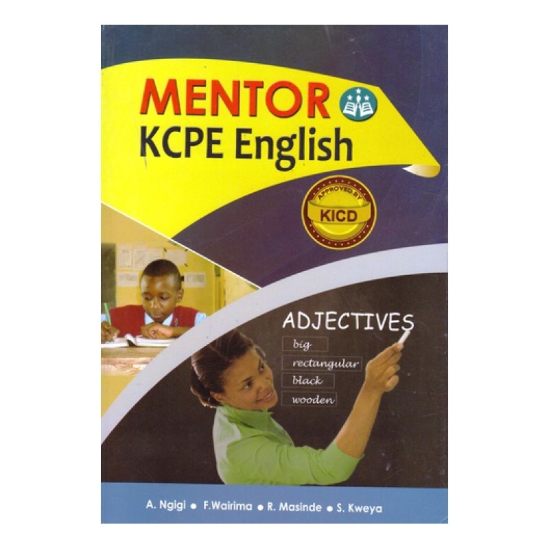 MENTOR KCPE ENGLISH TEXTBOOK
