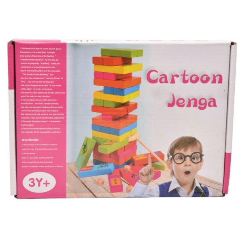 GRACE PAK CARTOON JENGA BLOCKS