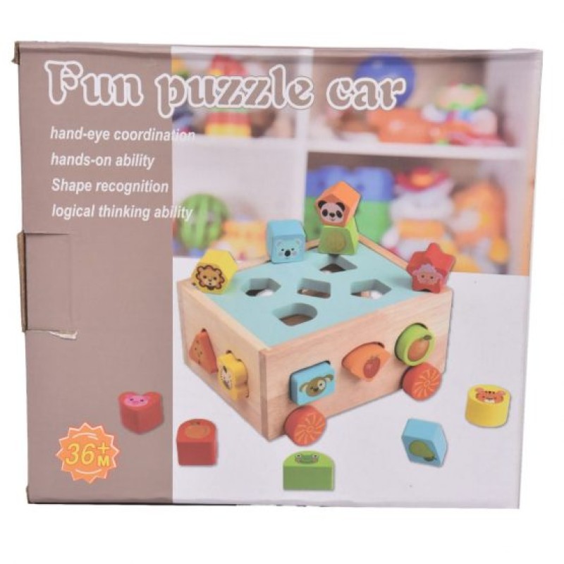 GRACE PAK EARLY EDUCATIONAL CAR PUZZLE