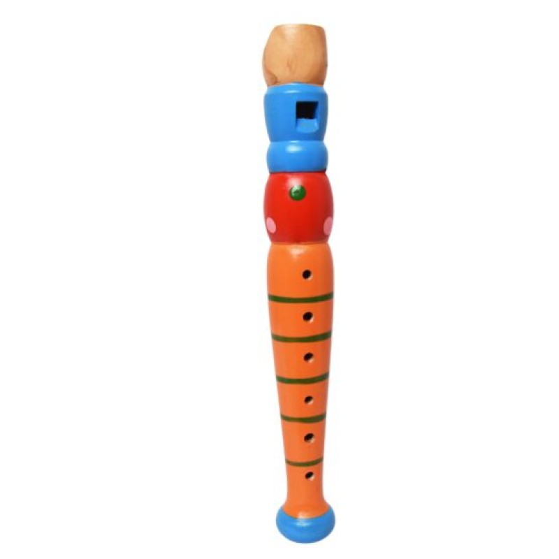 GRACE PAK ORANGE WOODEN FLUTE