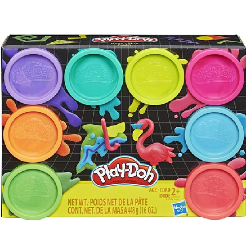 PLAY-DOH 8 PACK NEON