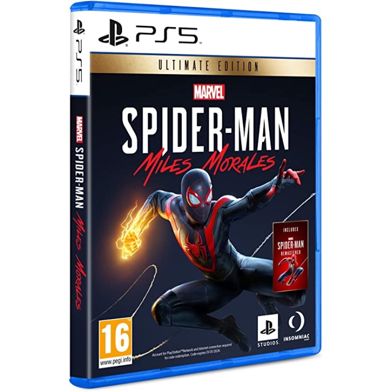 PS5 SPIDERMAN MILES MORALES ULTIMATE EDITION